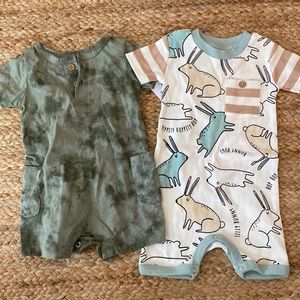 New 0-3M baby rompers